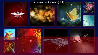 8.1 Lock Screen - Preview